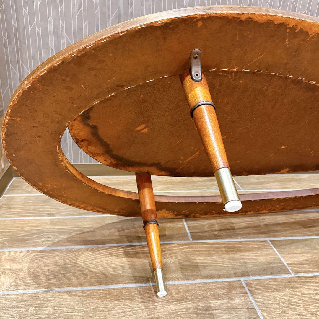 さば様 アメーバ型 二段式 カフェテーブル ミッドセンチュリー 1950