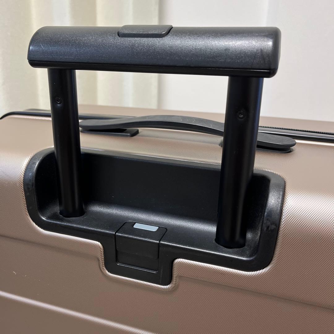 無印良品　キャリーケース 104L 大容量　大きい　ゴールドベージュ　海外　旅行