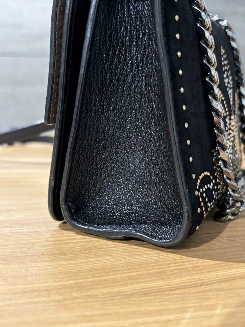 JIMMY CHOO ブラックパーティーバッグ