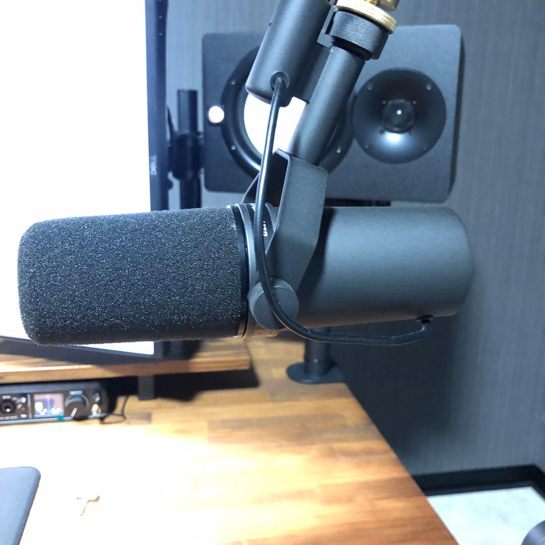 3点セット SM7B ＋ MOTU M2 ＋ FetHead 美品