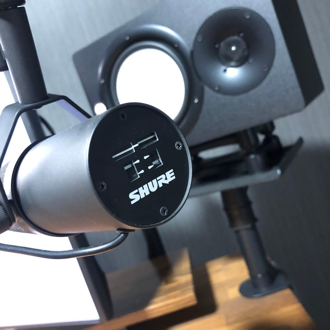 3点セット SM7B ＋ MOTU M2 ＋ FetHead 美品