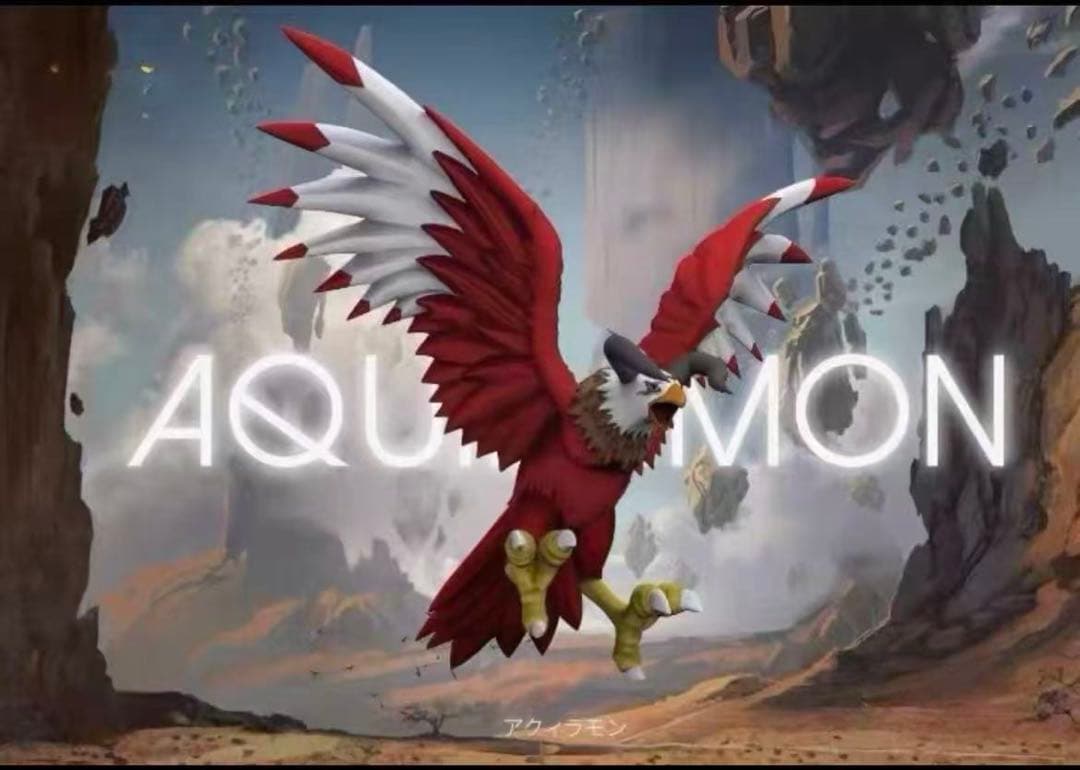 デジモン アクィラモン 樹脂フィギュア ガレージキット