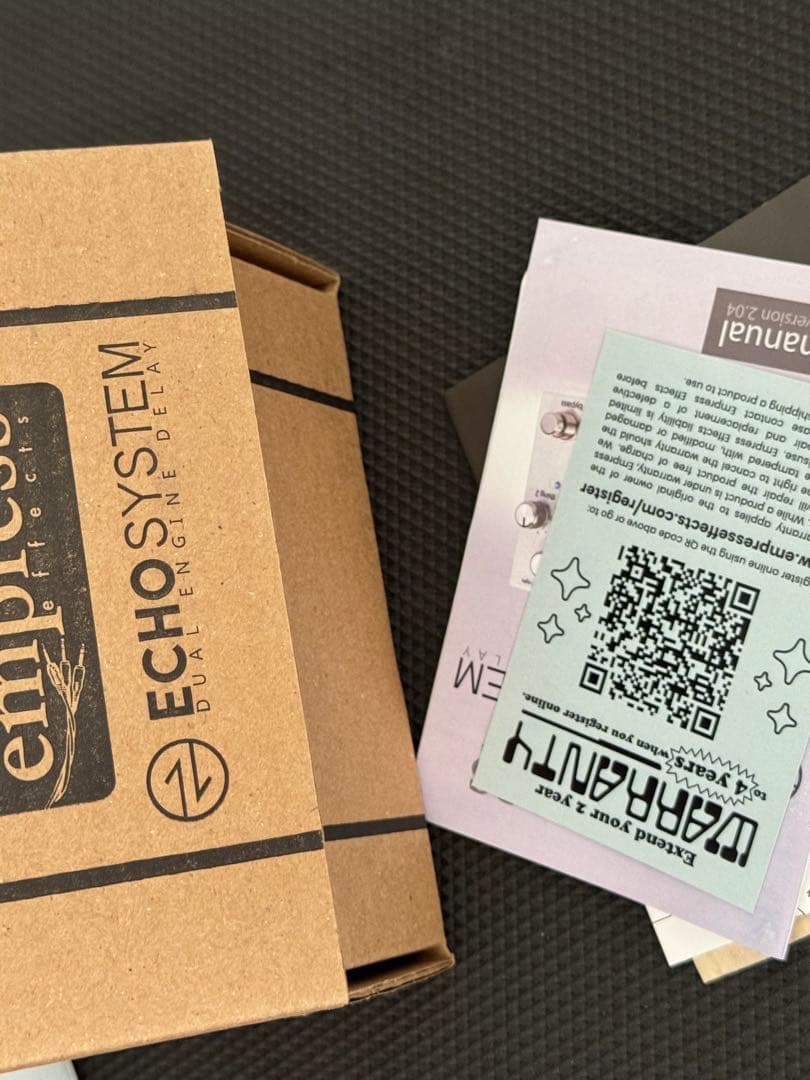 Empress Effects Echosystem ディレイ　エフェクター