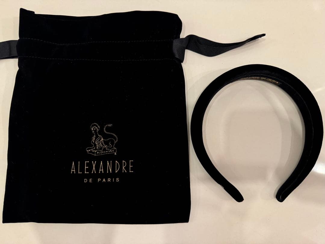 アレクサンドルドゥパリ　ベロアカチューシャ