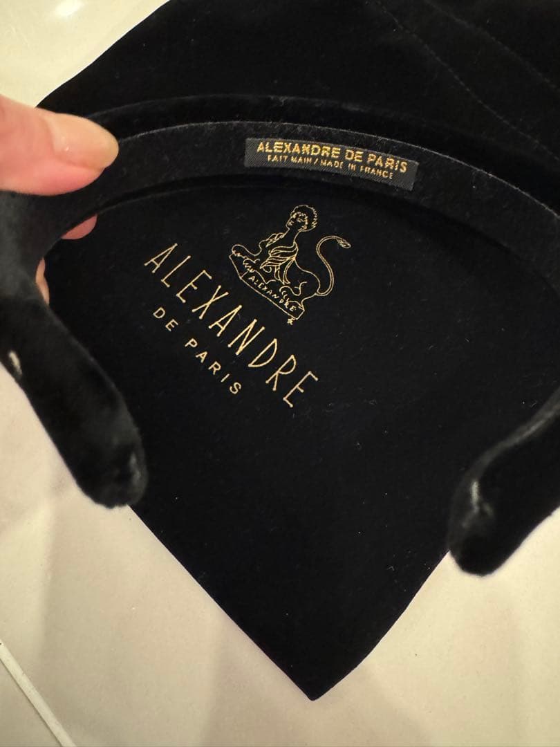 アレクサンドルドゥパリ　ベロアカチューシャ