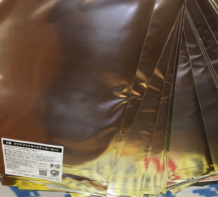 新日本プロレスくじ　クリアファイルステッカーコンプリート