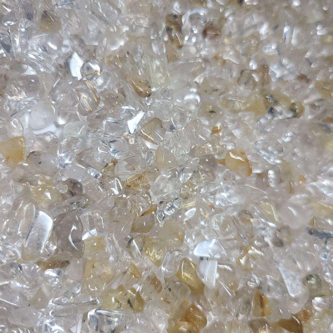 ルチルクォーツ 　タイチンルチル　パワーストーン　中古