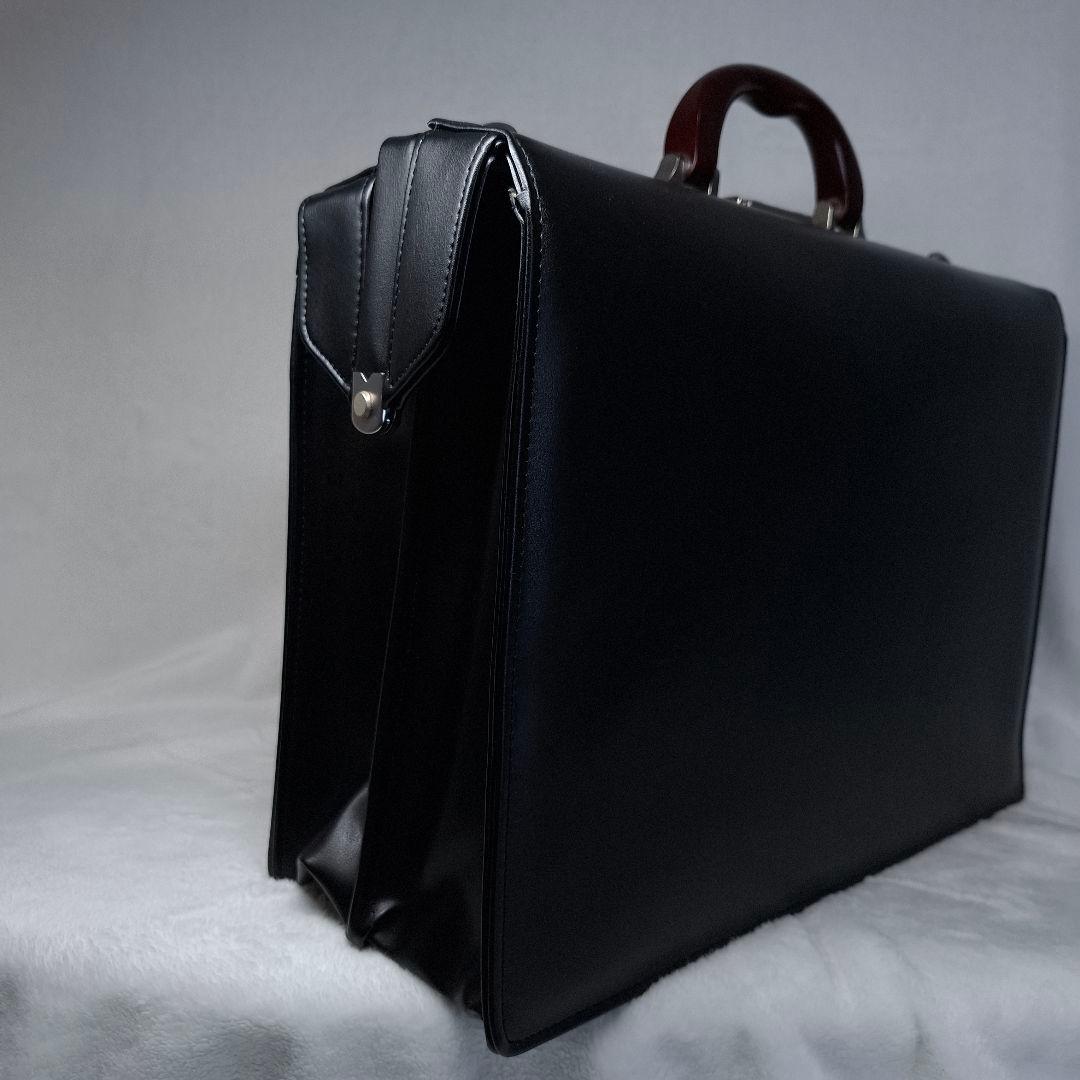 【新品】J.C HAMILTON ダレスバック ビジネスバッグ 黒 レザー