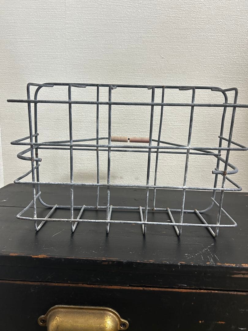 ヴィンテージ ミルククレート（ミルク瓶付）