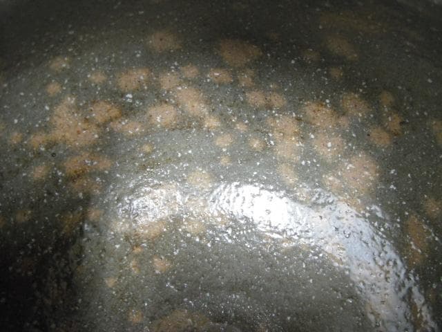 267/未使用品 粉引 水指 茶道具 考山造 蓋付き