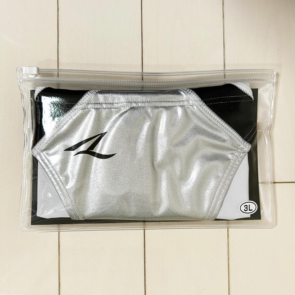 AQUX【貴重なXXL！超光沢！完売】競パン ポロパン/EGDE GMW ミズノ