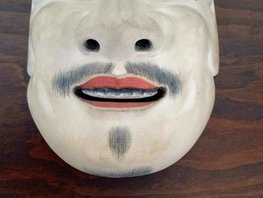 能面「大黒」入江美法作