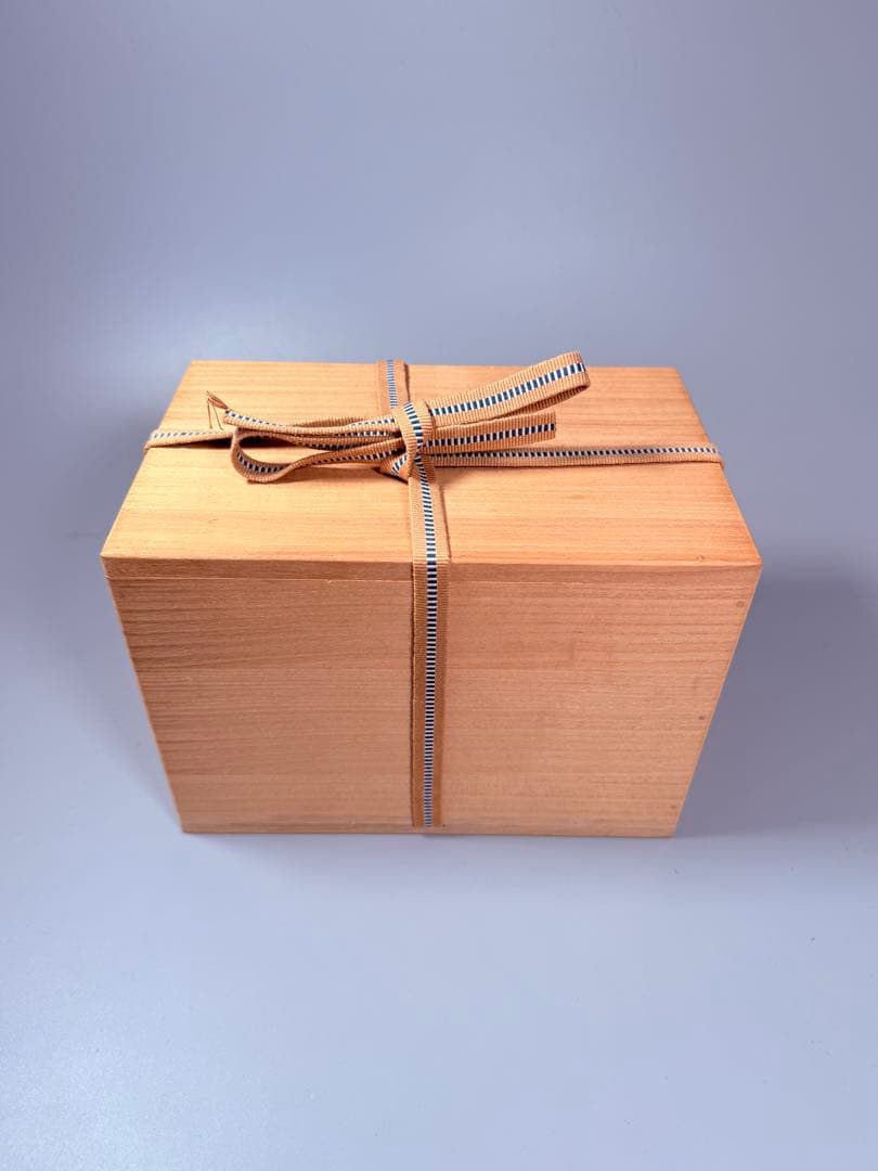 幕末～明治期　古伊万里　染錦手　松竹梅文様　長皿　特注高級桐箱付き　古器を楽しむ