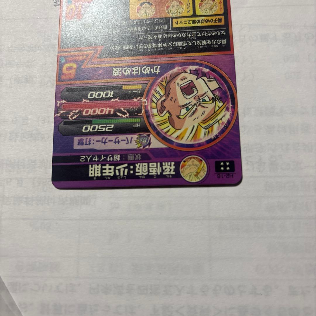 ドラゴンボールヒーローズ 孫悟飯 少年期 H2-16 旧弾