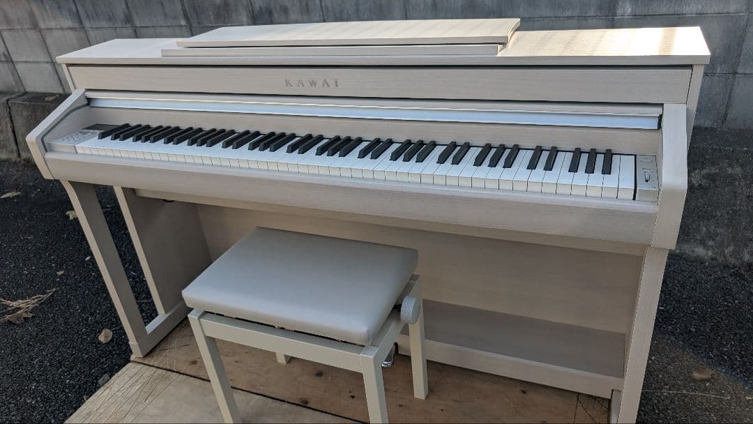送料込 最高の木製鍵盤 KAWAI 電子ピアノ CA58A 2020年購入激美品