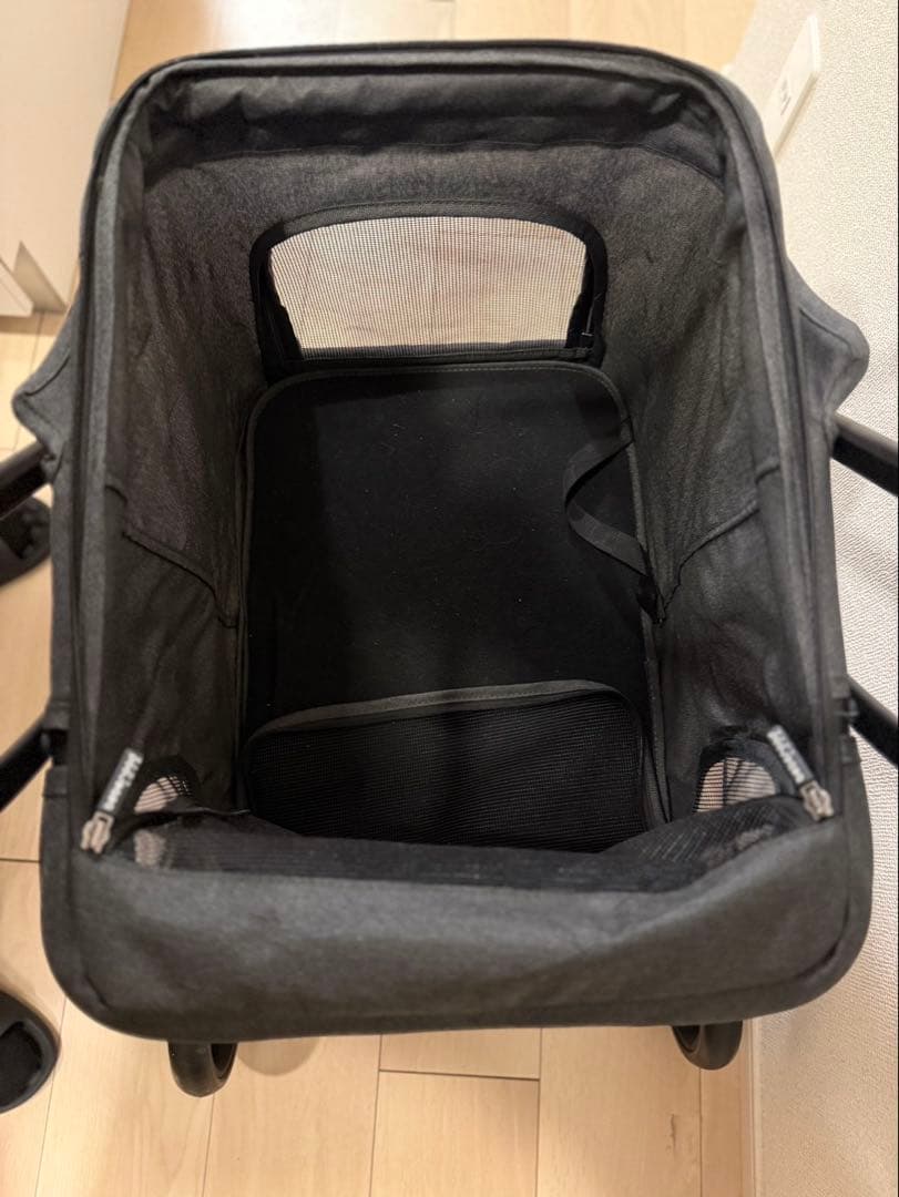 BEBEROAD PETS ペットバギー犬用キャリーカート 2段式上下段セット