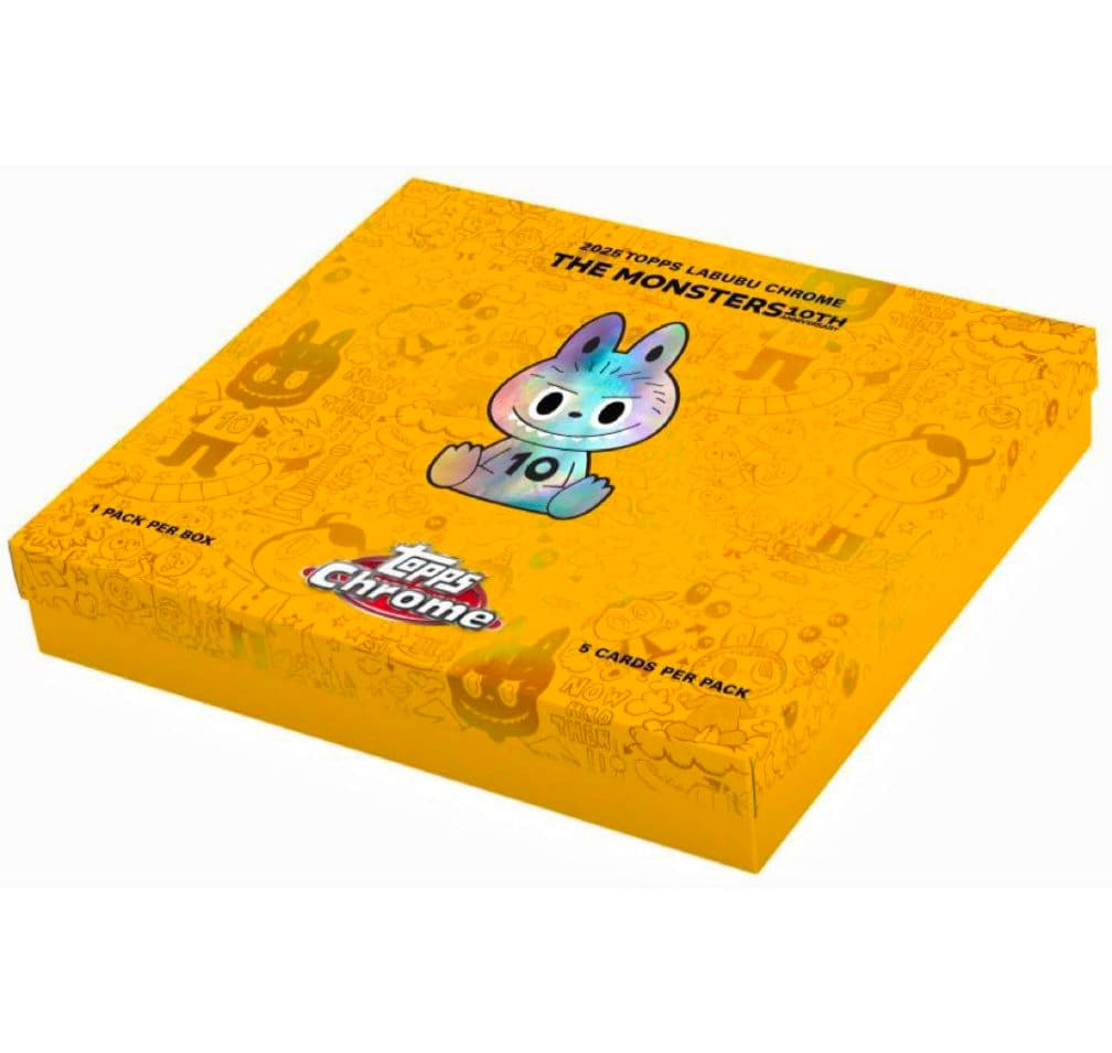 topps chrome labubu ラブブ トレカ 新品未開封１箱