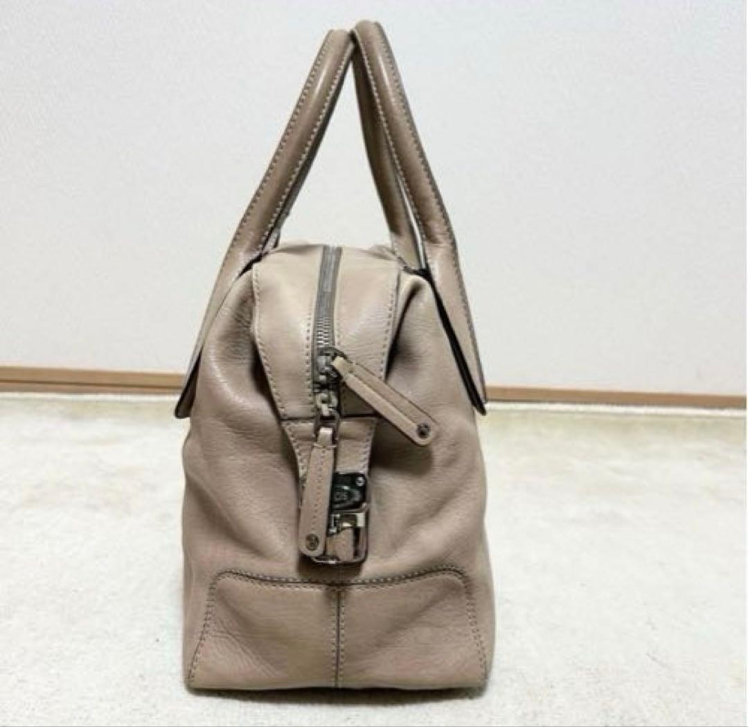 美品　トッズ　TOD'S Dスタイリングバッグ　ベージュ
