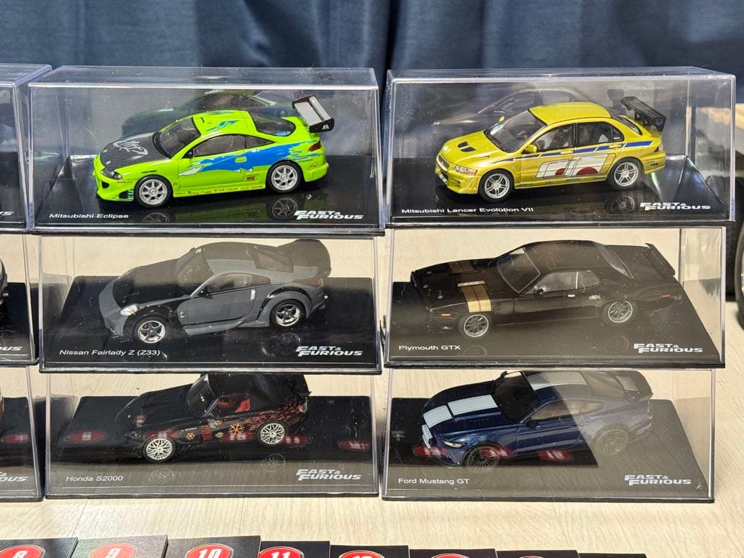 ディアゴスティーニ ワイルドスピード ミニカー ワイスピ 1/43