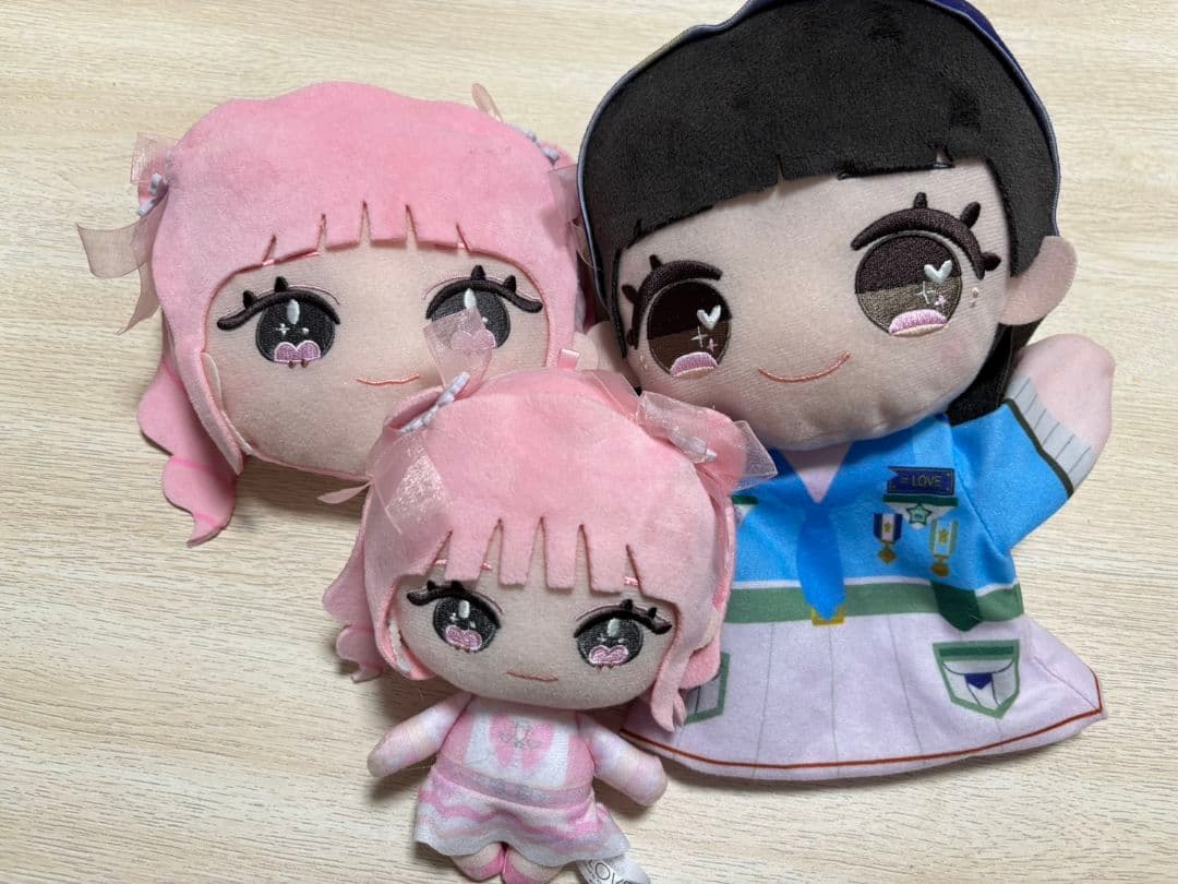 モーリーファンタジー限定コラボ　 =LOVE　齋藤樹愛羅 ぬいぐるみ3体セット