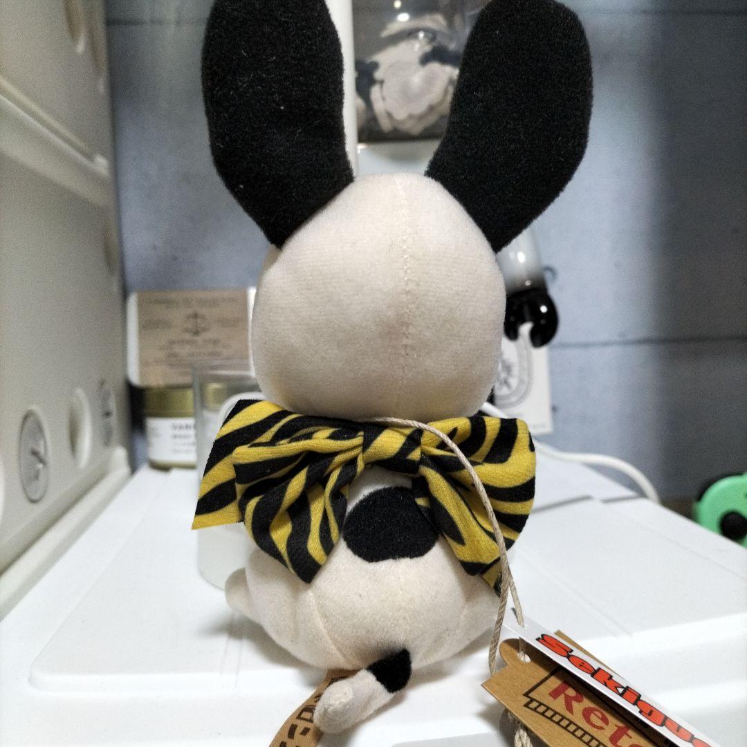 スヌーピーぬいぐるみ　レトロンズ 1950sヴィンテージ　トラ柄リボン 梅田限定