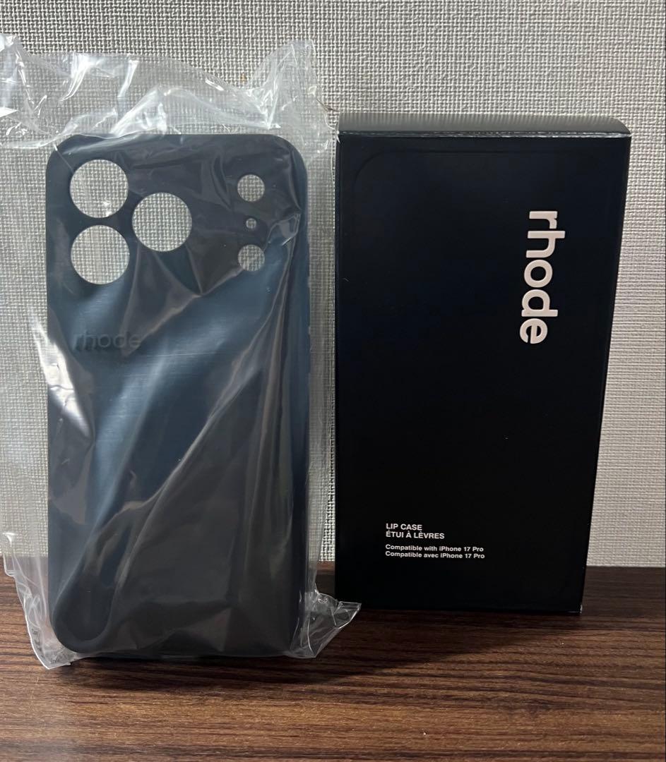 新品未開封★ rhode iPhone 17 Pro ケース black