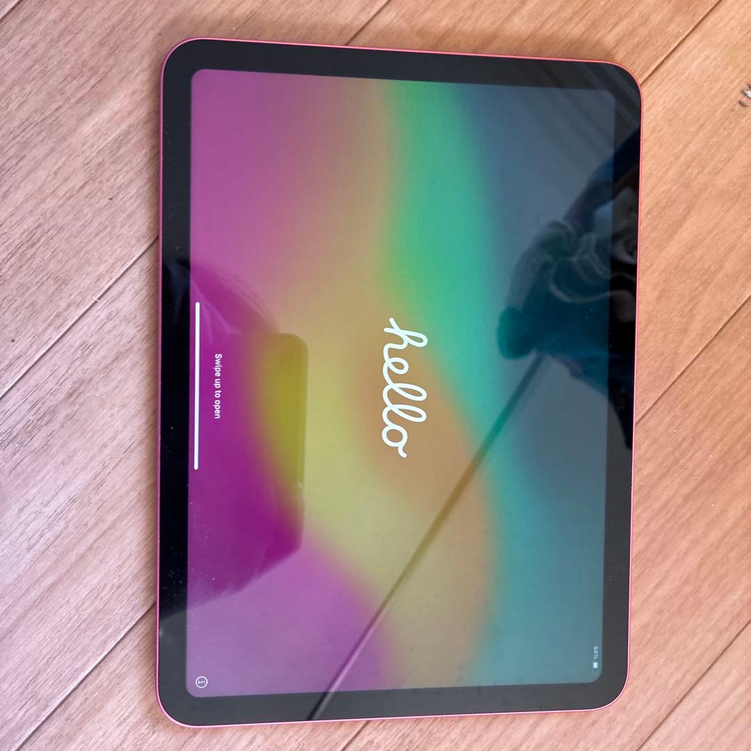 美品ピンク iPad 本体　10世代