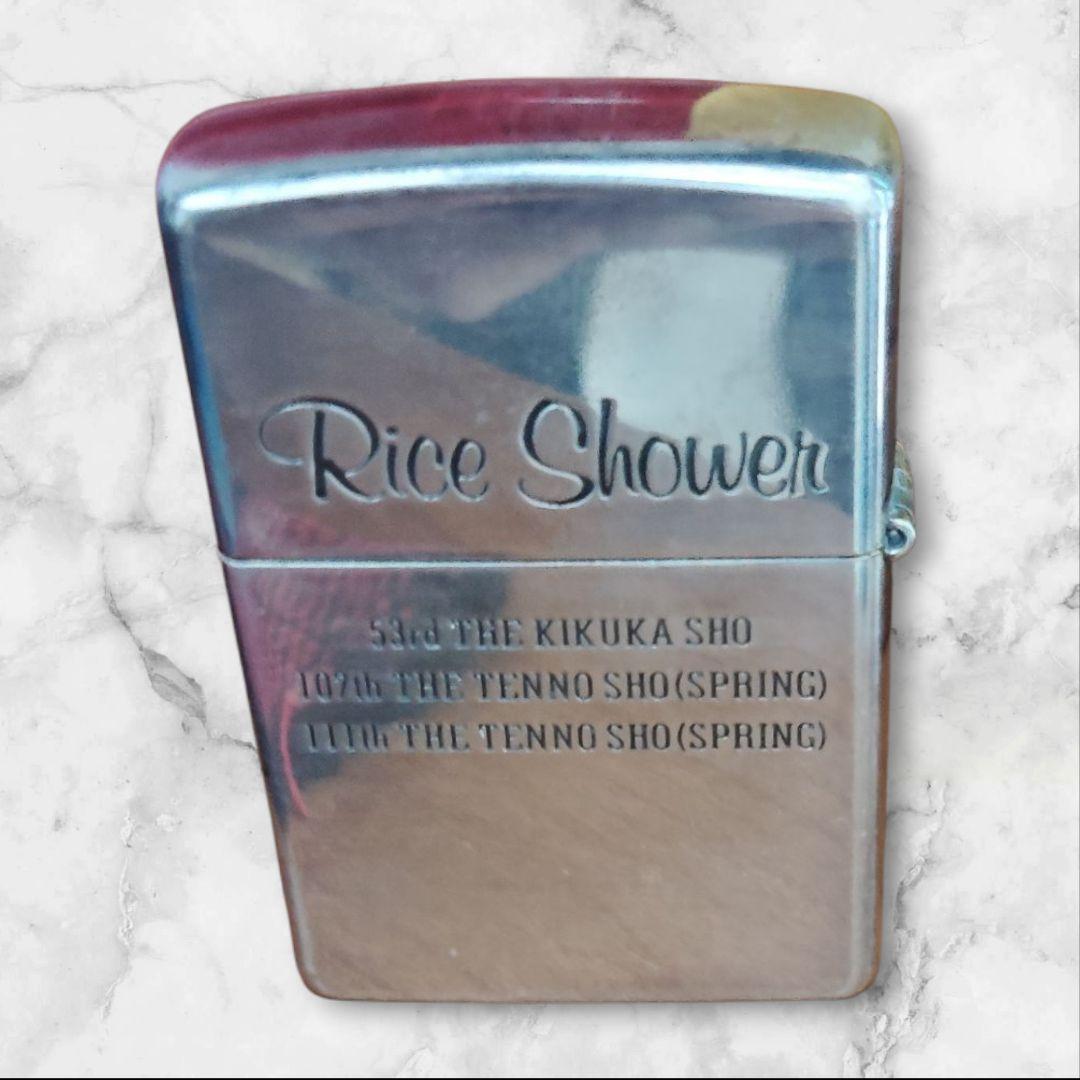 ライスシャワーglorias　through　bred記念ジッポ