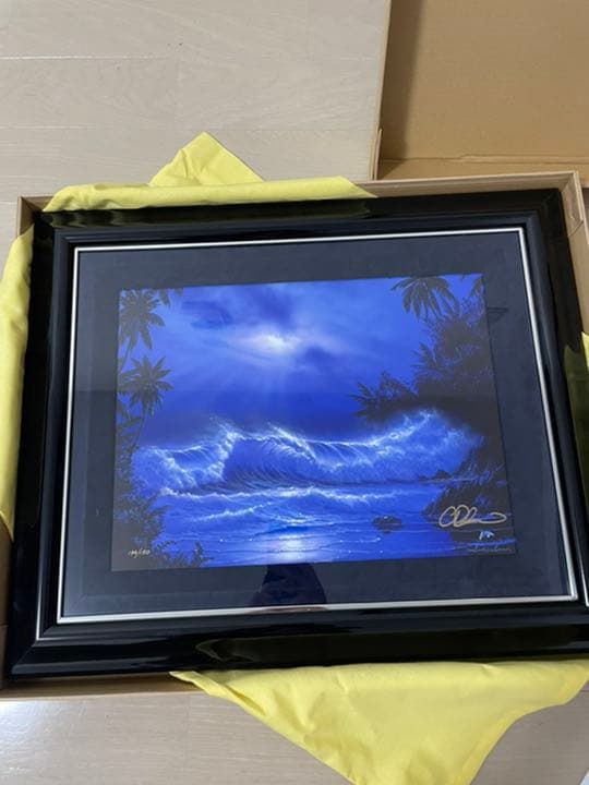 【絵画】ラッセン•モーニングブルー