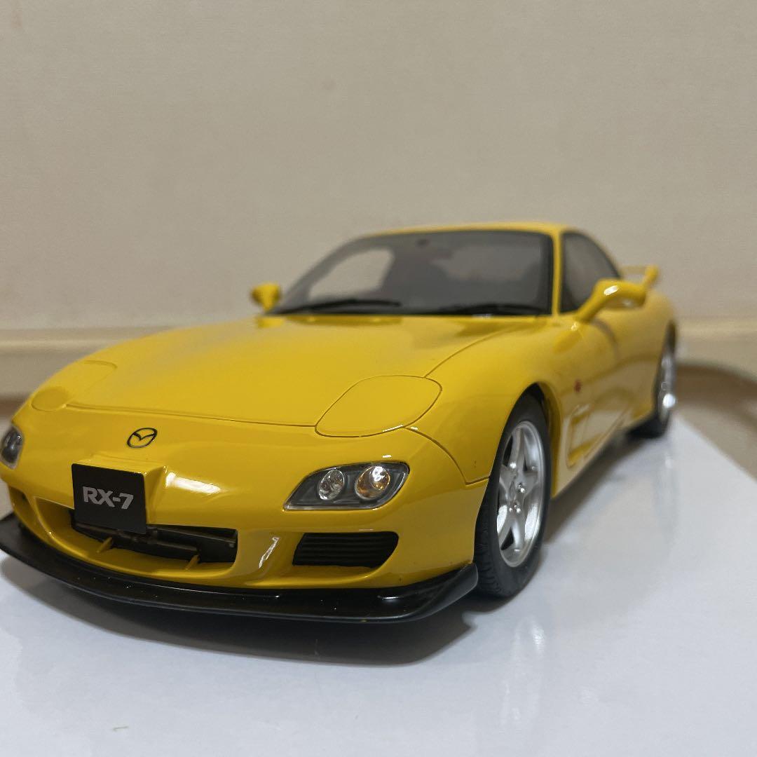 【1/18】FD3S Mazda RX-7 イエロー　Otto mobile