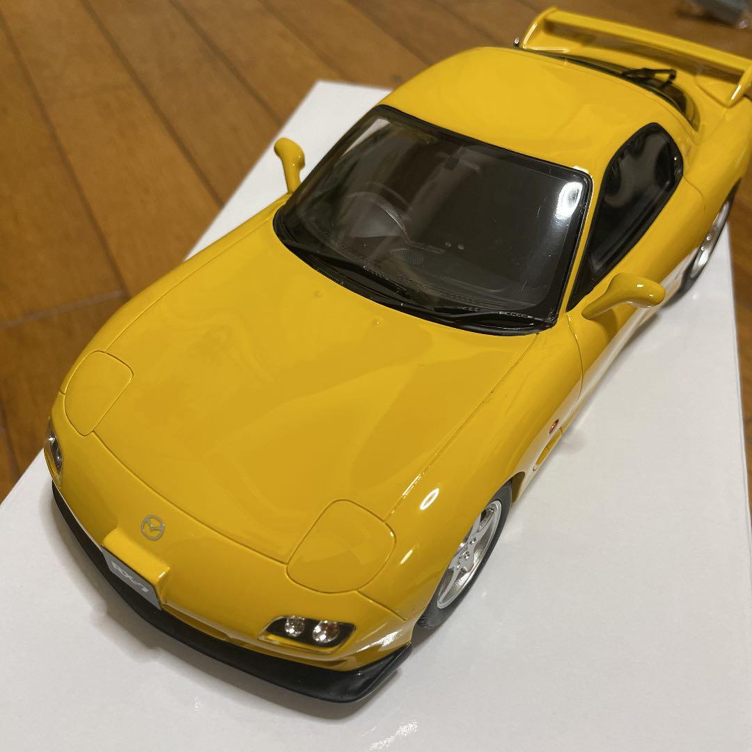 【1/18】FD3S Mazda RX-7 イエロー　Otto mobile