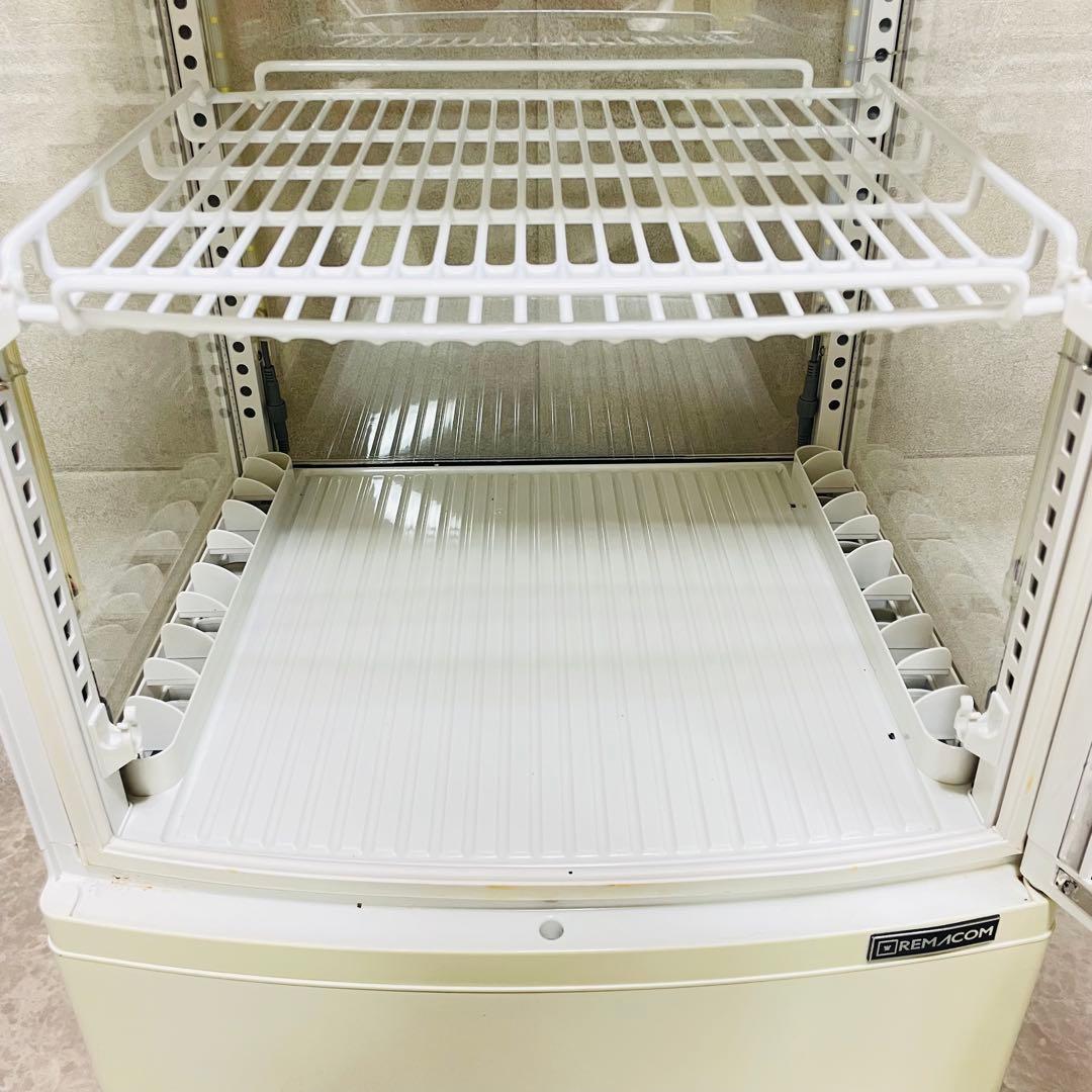 美品　卓上　冷蔵ショーケース　冷蔵庫　RCS-4G63SL 63L 大型　飲料