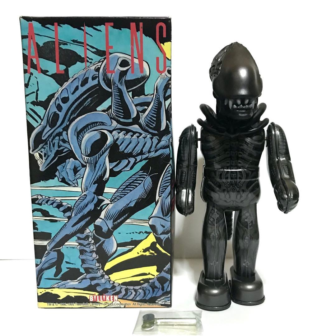 希少 ビリケン商会 エイリアン ゼンマイ歩行 ブリキ 玩具 日本製