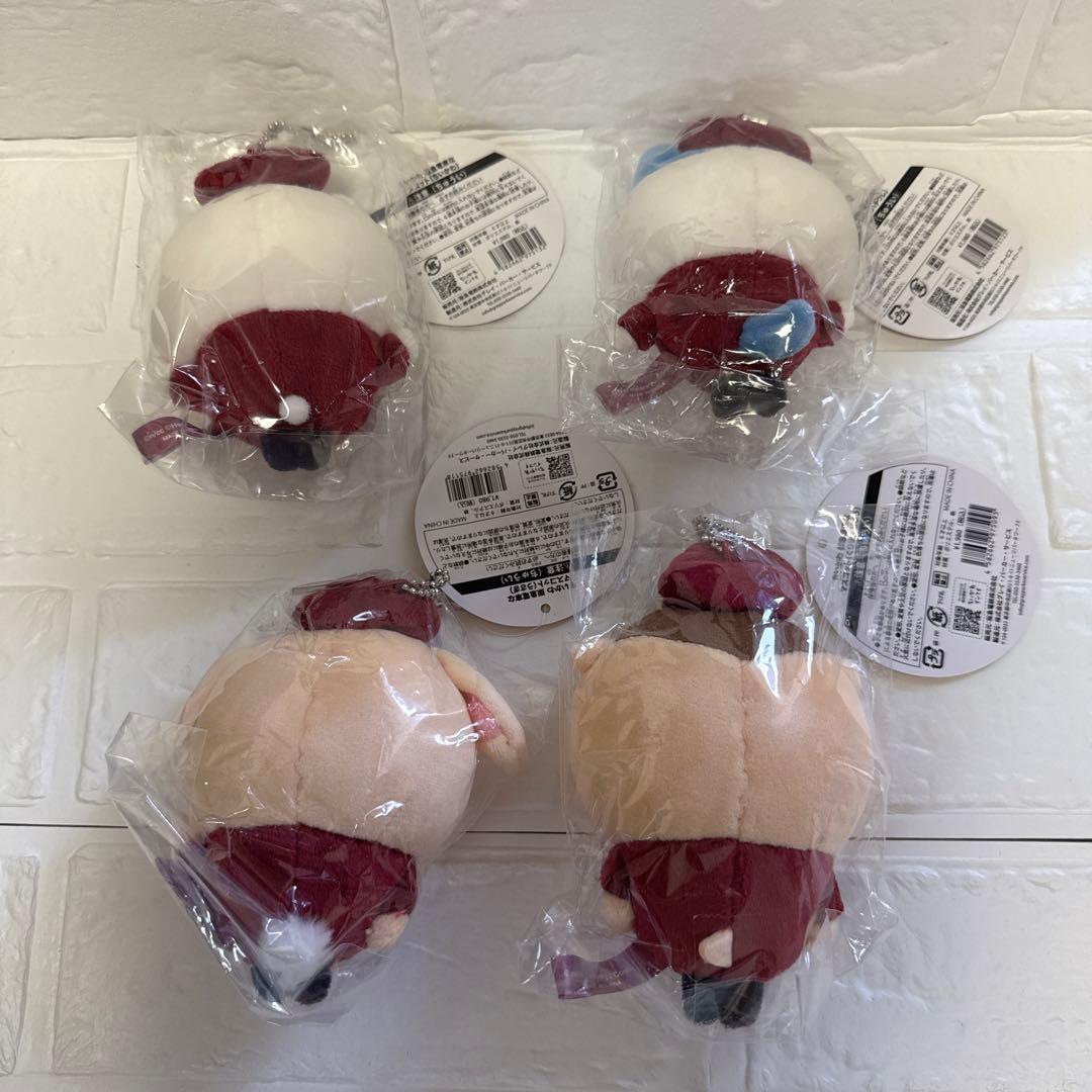 ちいかわ　阪急電車コラボマスコット（ちいかわ、ハチワレ、うさぎ、くりまんじゅう）