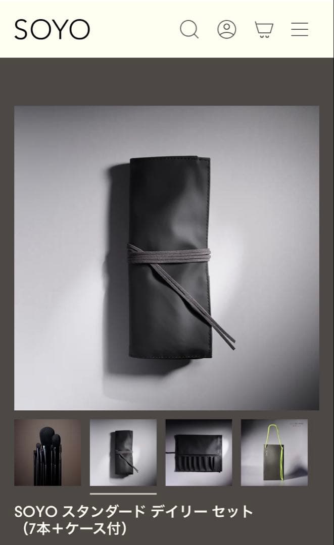 SOYO メイクブラシ　スタンダードデイリーセット