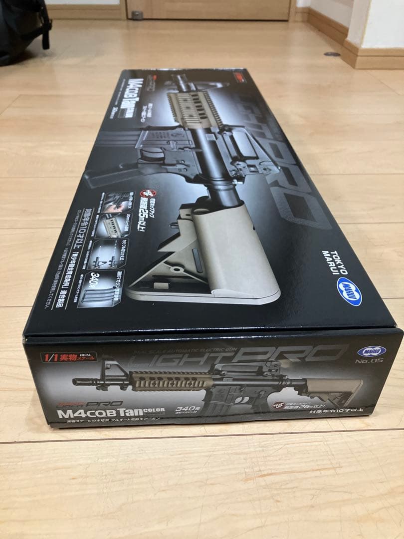 LIGHTPRO M4COB Tan モデルガン 1/1