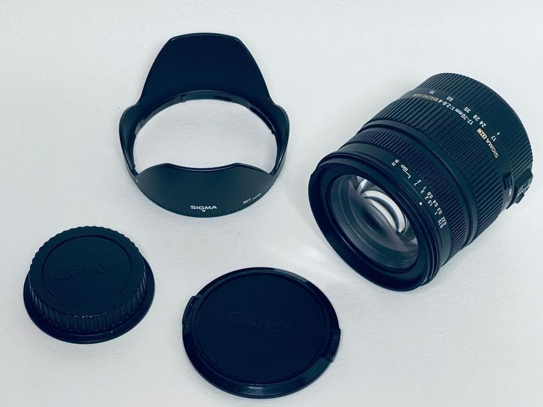 レンズ(ズーム) SIGMA 17-70mm F2.8-4 DC MACRO OS CanonEF