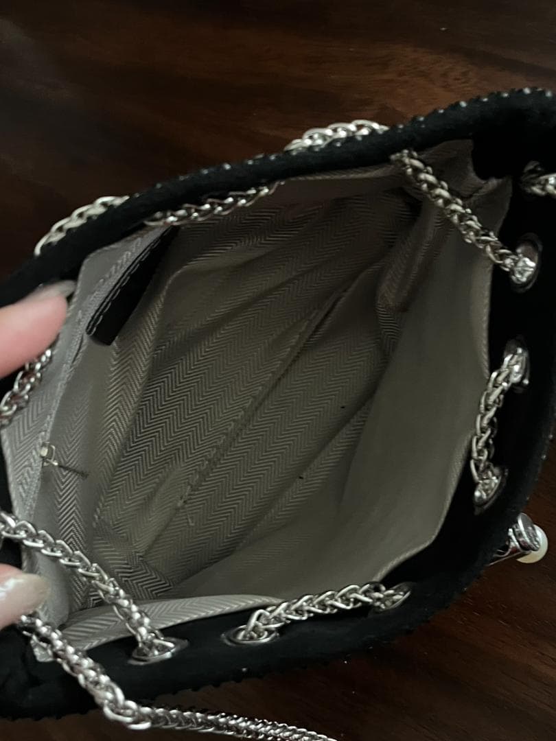 ◆CHANELシャネル チェーンバッグ 巾着 ストーン ココマーク ノベルティ