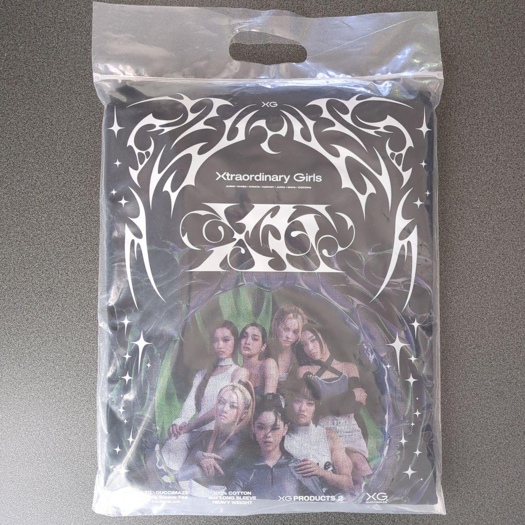 完売品　XG　ロング Tシャツ　ロンT　XLサイズ　グッズ　スリーブ