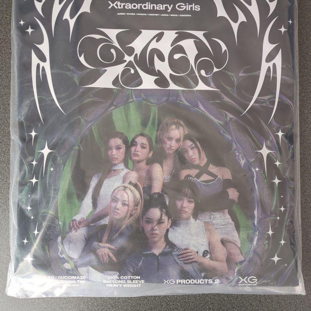 完売品　XG　ロング Tシャツ　ロンT　XLサイズ　グッズ　スリーブ
