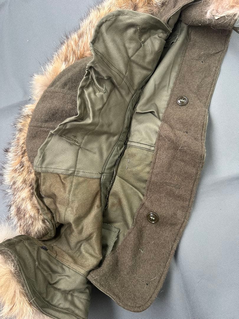 M-51 モッズコート用フード　白ラベル