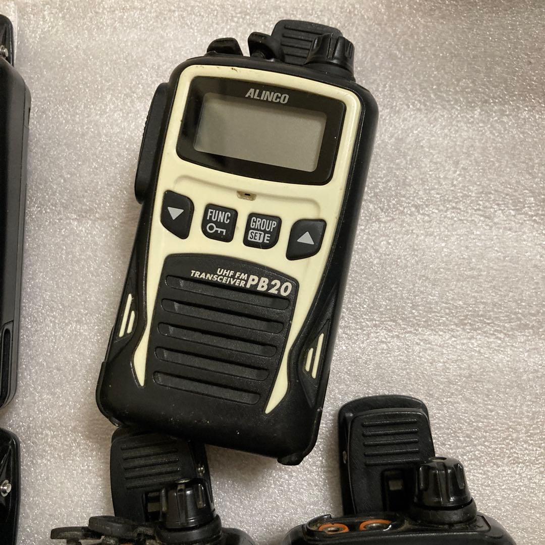 アルインコ　ALINCO DJ-PB20 トランシーバー　7台セット