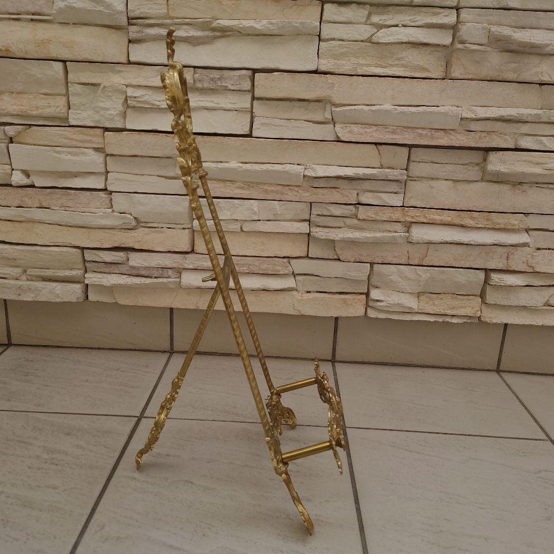 イタリア真鍮イーゼル特大