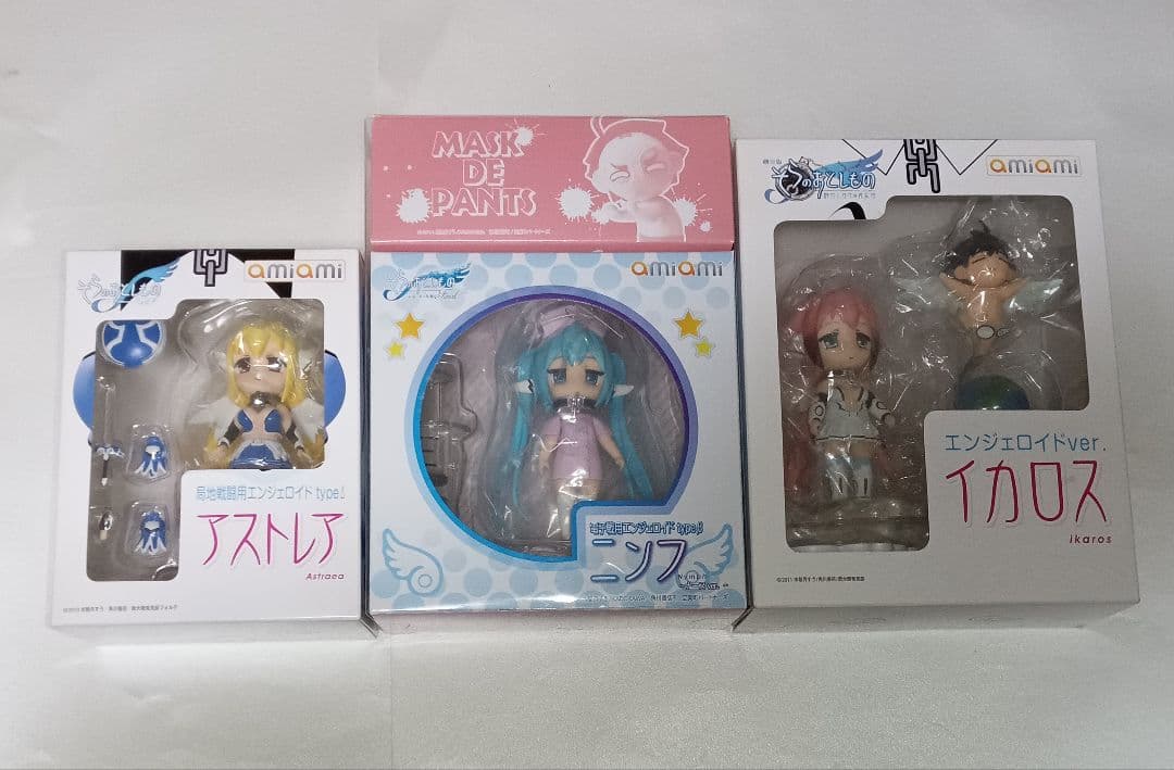 そらのおとしもの イカロス　ニンフ アストレア フィギュア 3種類セット