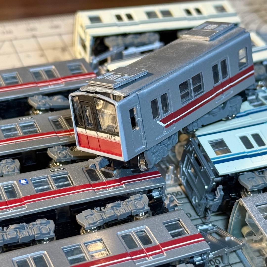 Bトレインショーティー　改造途中品　Osaka Metro 10A系・20系