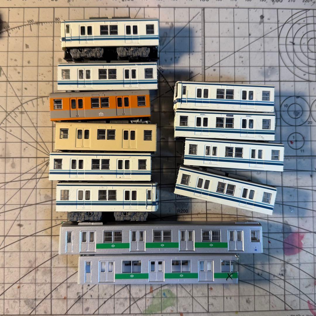 Bトレインショーティー　改造途中品　Osaka Metro 10A系・20系