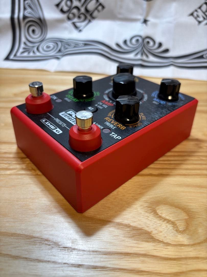 美品 LINE 6 POD EXPRESS ギターエフェクター