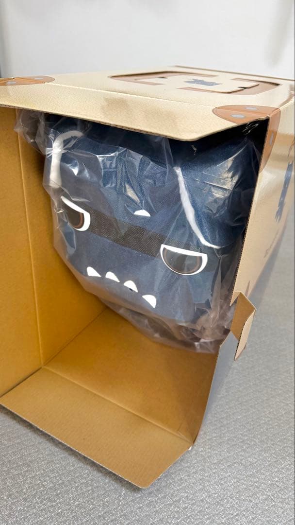 三菱　デリ丸　BIGぬいぐるみ　デニム　おまけ付き