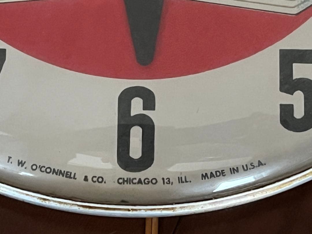 60's KENT アドバタイジング　ウォールクロック　USA製　ヴィンテージ