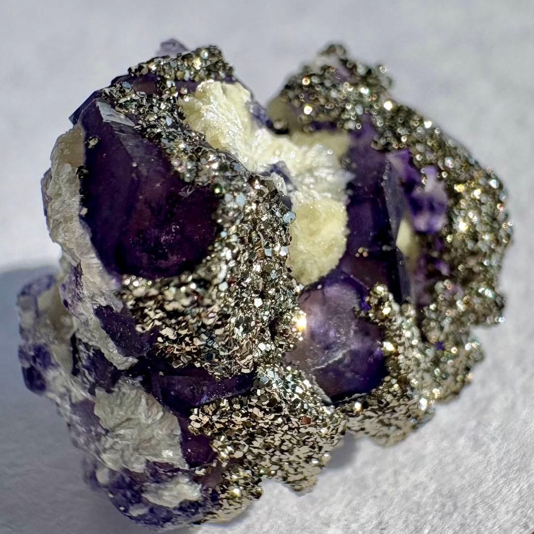 548 中国 内モンゴル産 フローライト&パイライト